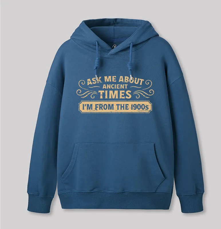 Ask Me About Ancient Times Geek Hoodie - Image 2