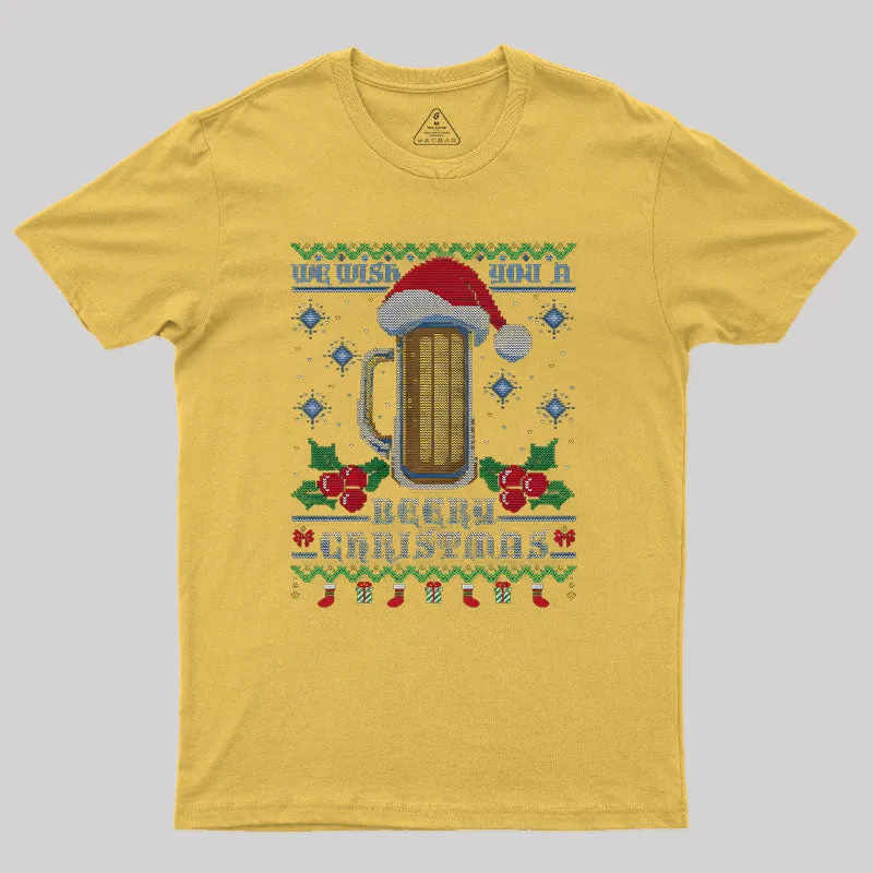 Beery Ugly Xmas Geek T-Shirt - Image 7