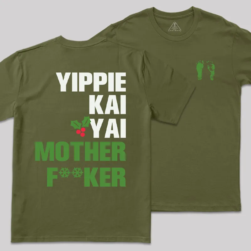 Yippie Kai-Yay Front and Back Printed Geek T-Shirt - Image 6