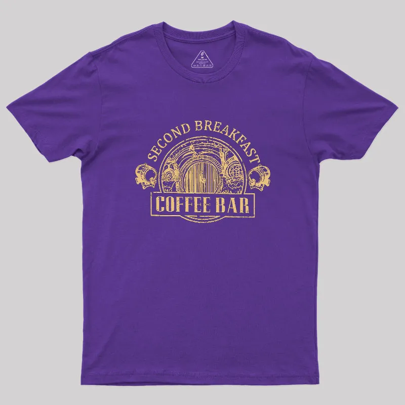 Second Breakfast Coffee Geek T-Shirt - Image 5