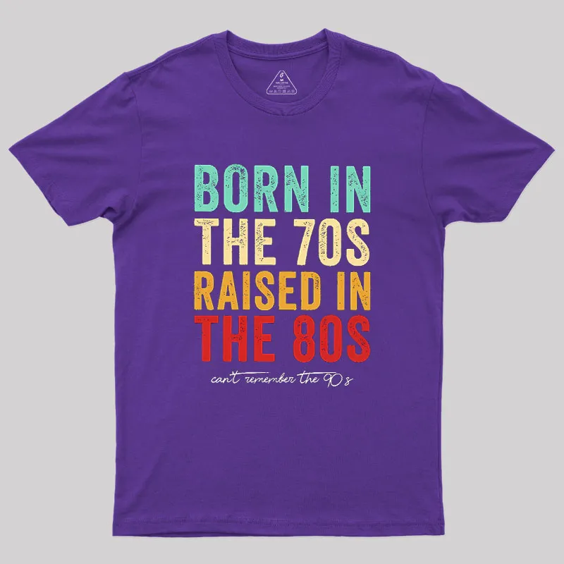 Raised In The 80s Geek T-Shirt - Image 5