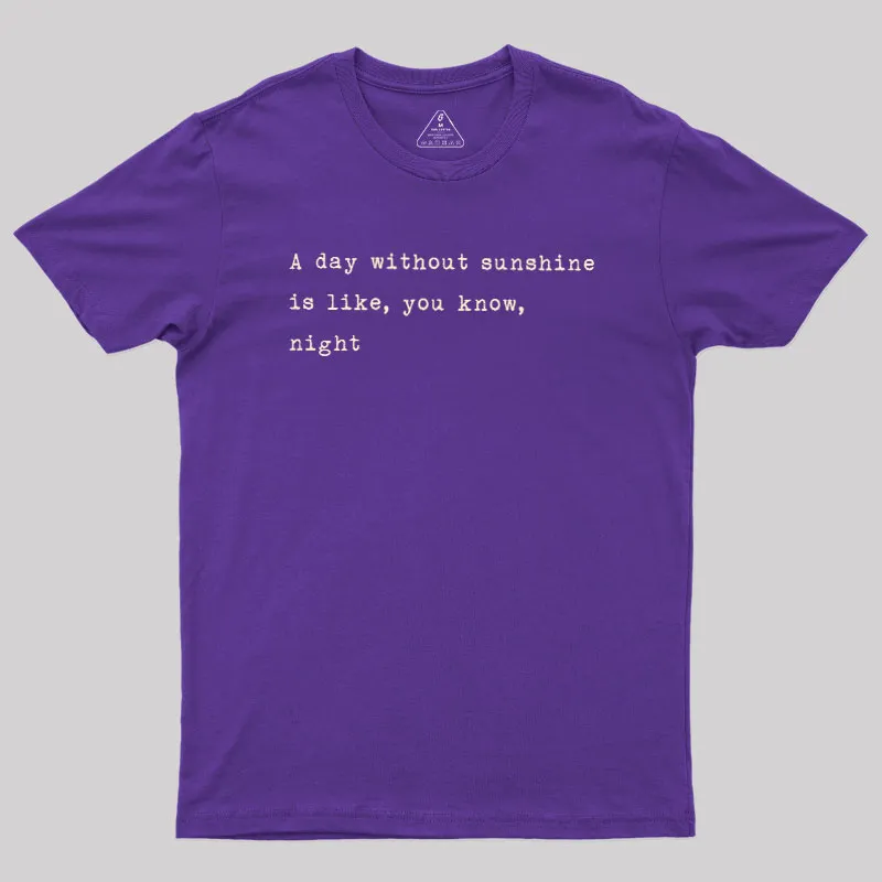 You Know Night Geek T-Shirt - Image 6