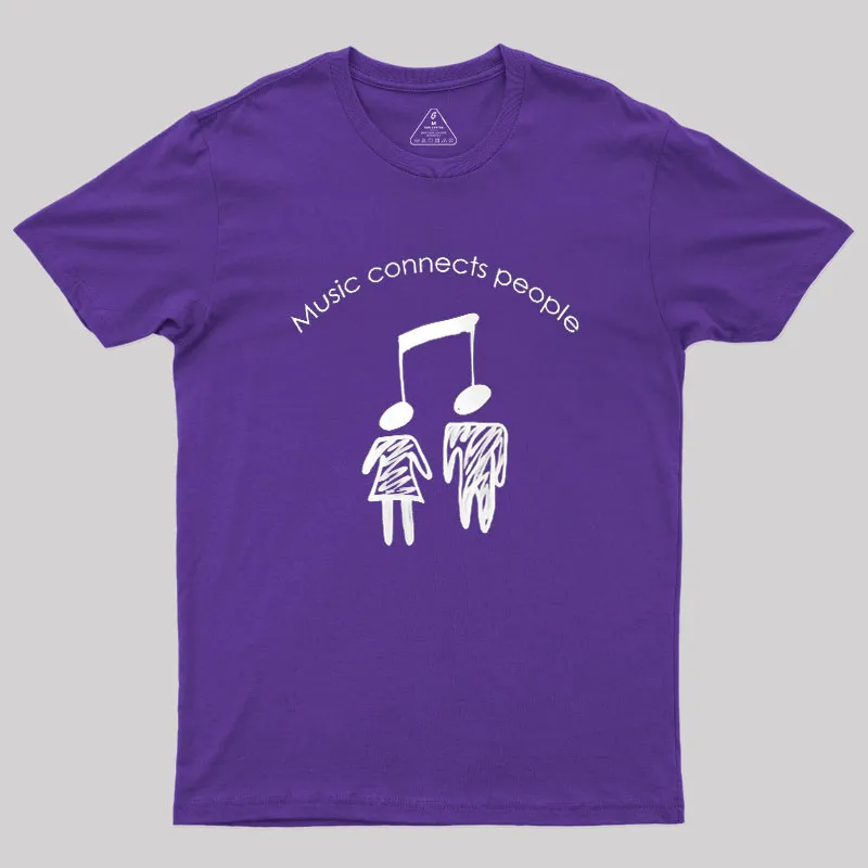 Music Contact People Geek T-Shirt - Image 6