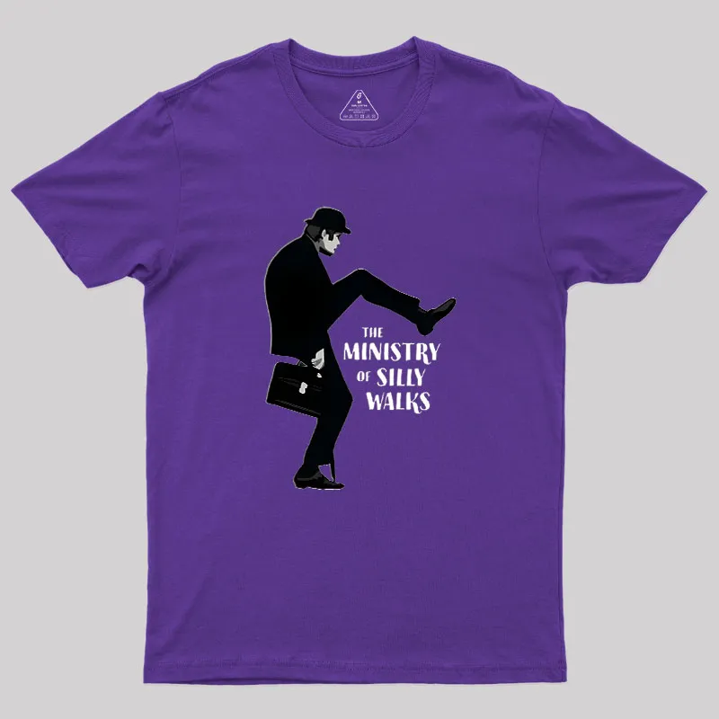 The Ministry Of Silly Walks Geek T-Shirt - Image 6