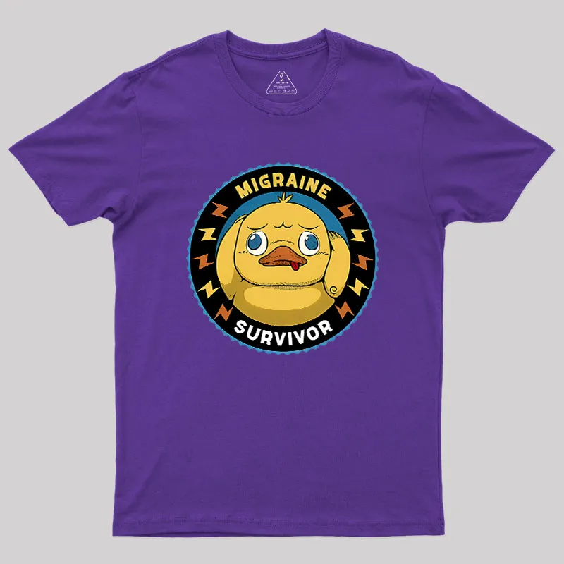 Migraine Survivor Geek T-Shirt - Image 6
