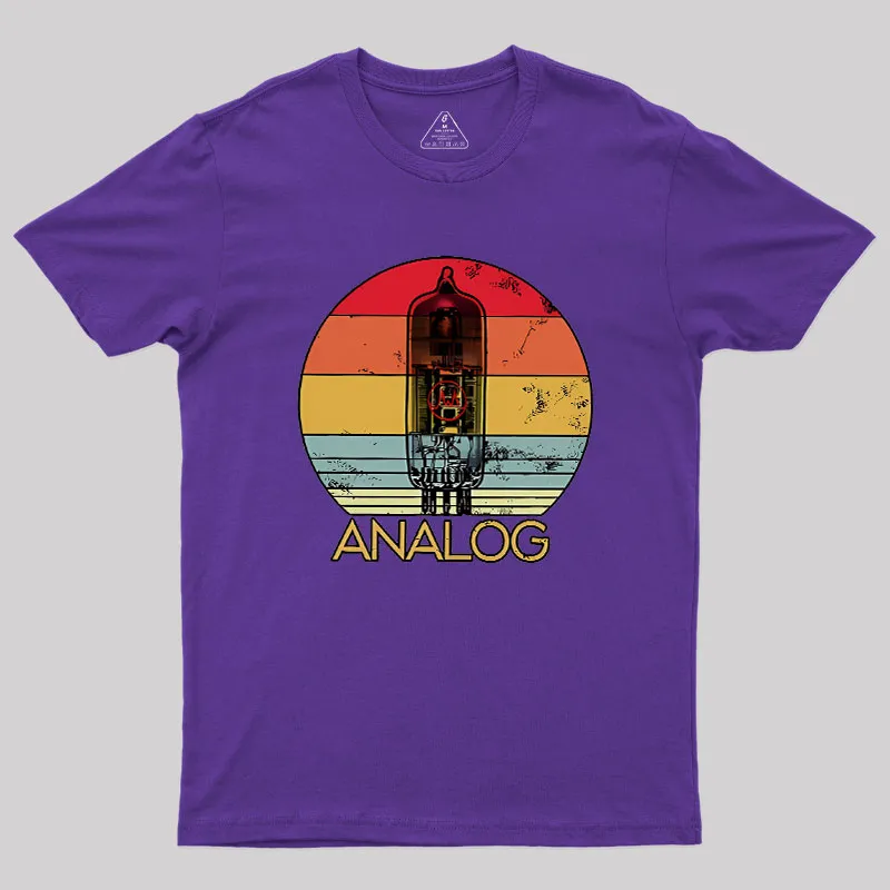 Vacuum Tube Analog Geek T-Shirt - Image 6