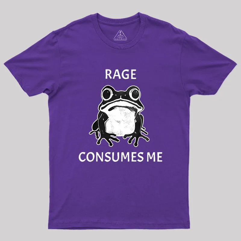 Rage Consumes Me Frog Geek T-Shirt - Image 6