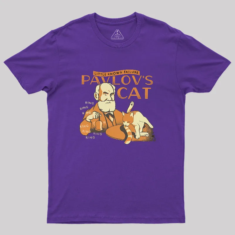 Pavlov's Cat Geek T-Shirt - Image 6