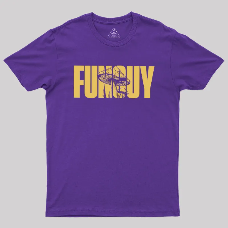 Fungi Fun Guy Geek T-Shirt - Image 6