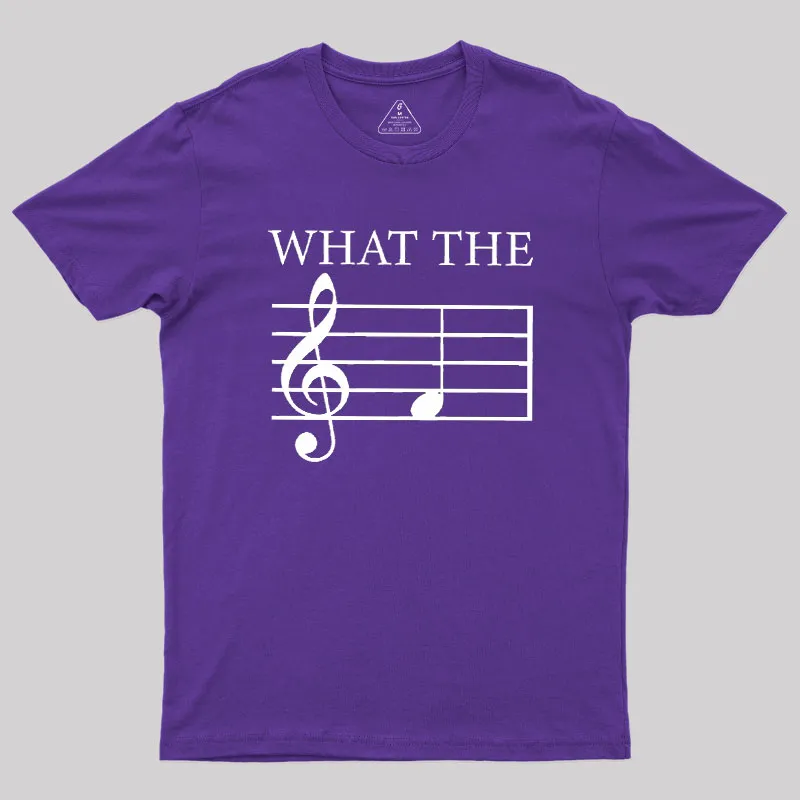 What the F (Treble) Geek T-Shirt - Image 6