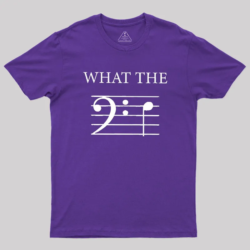 What The F (Bass) Geek T-Shirt - Image 6