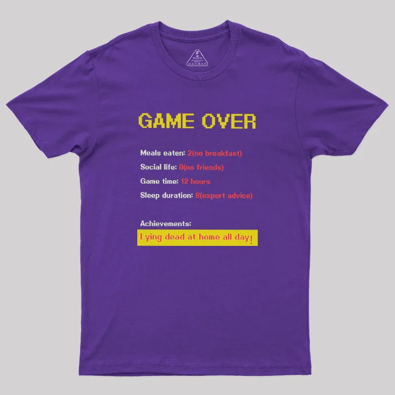 Game Over Geek T-Shirt - Image 4