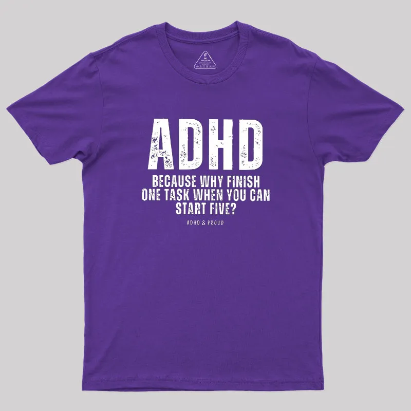 ADHD Geek T-Shirt - Image 6