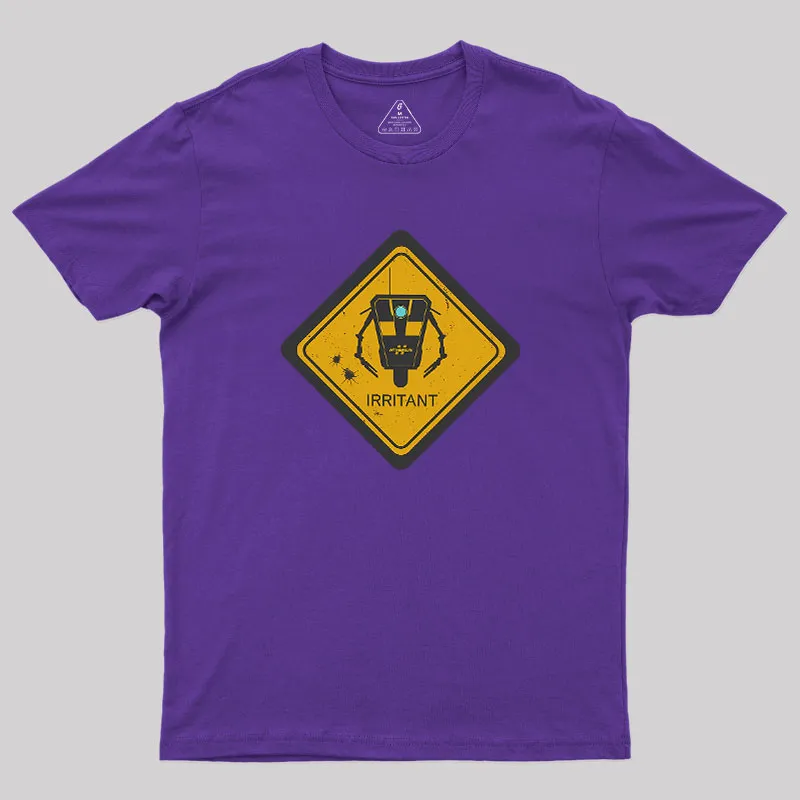 Caution: Irritant Geek T-Shirt - Image 6