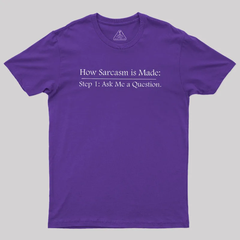 Step 2: Sarcasm Geek T-Shirt - Image 6