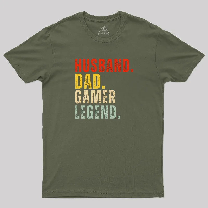 Gamer Dad T-Shirt - Image 3