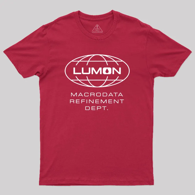Lumon Macrodata Refinement Dept Geek T-Shirt - Image 5