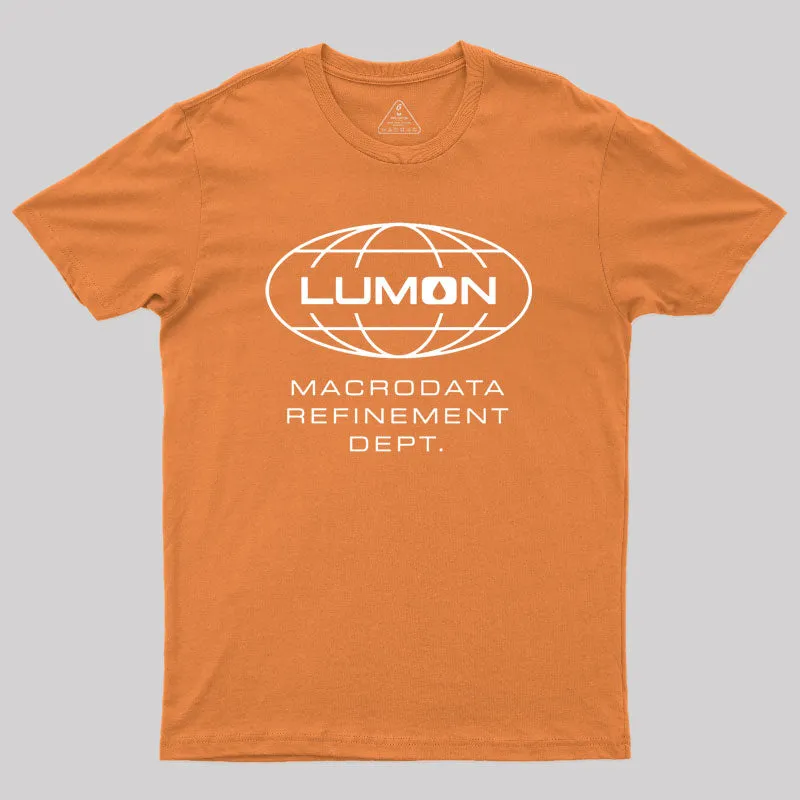 Lumon Macrodata Refinement Dept Geek T-Shirt - Image 7