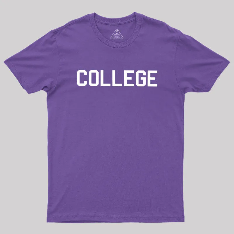 COLLEGE Animal House Geek T-Shirt - Image 6