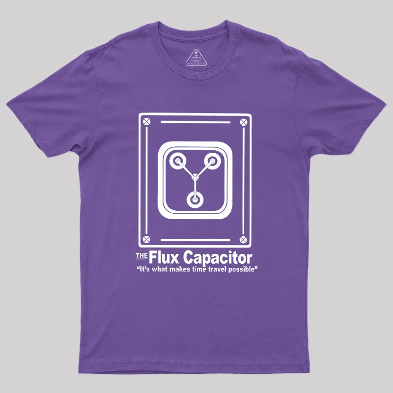 Flux Capacitor Geek T-Shirt - Image 6