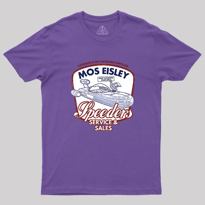Mos Eisley Speeders Geek T-Shirt - Image 5