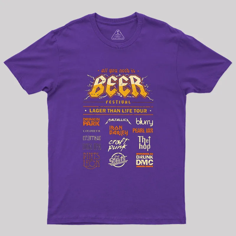 Beer Festival Geek T-Shirt - Image 3
