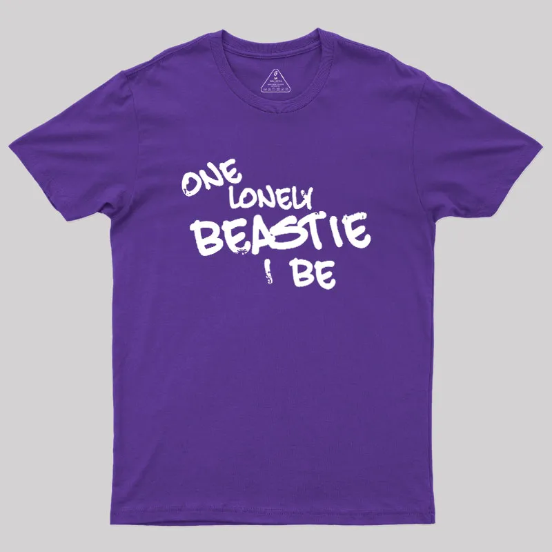 One Lonely Beastie I Be Geek T-Shirt - Image 6
