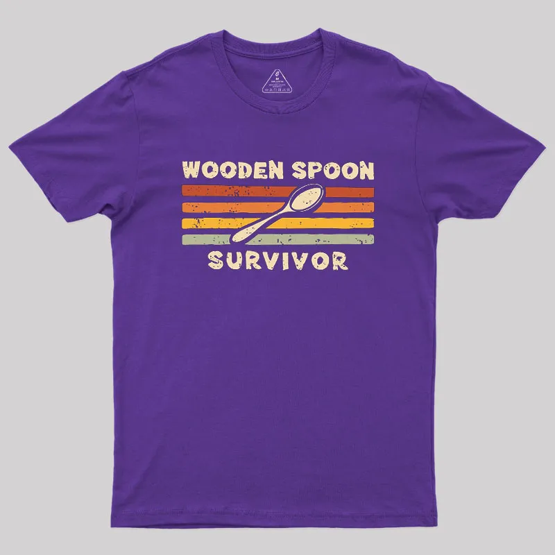 Wooden Spoon Survivo Geek T-Shirt - Image 4