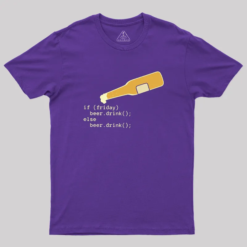 Programmer and Beer Geek T-Shirt - Image 5