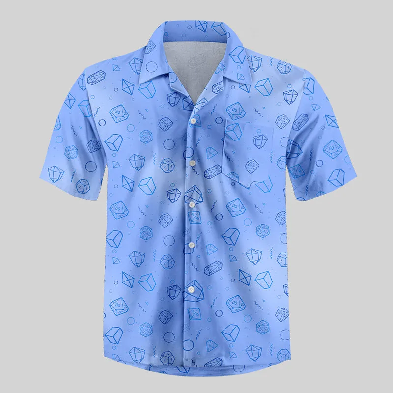 DND Polyhedra in Seawater Button Up Pocket Shirt - Image 4