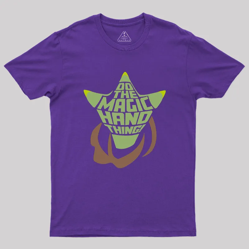 Magic Hand Thing Geek T-Shirt - Image 4