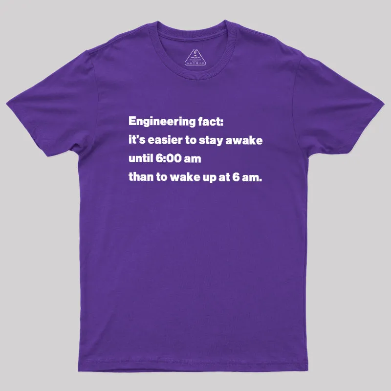 Engineering Fact Geek T-Shirt - Image 6