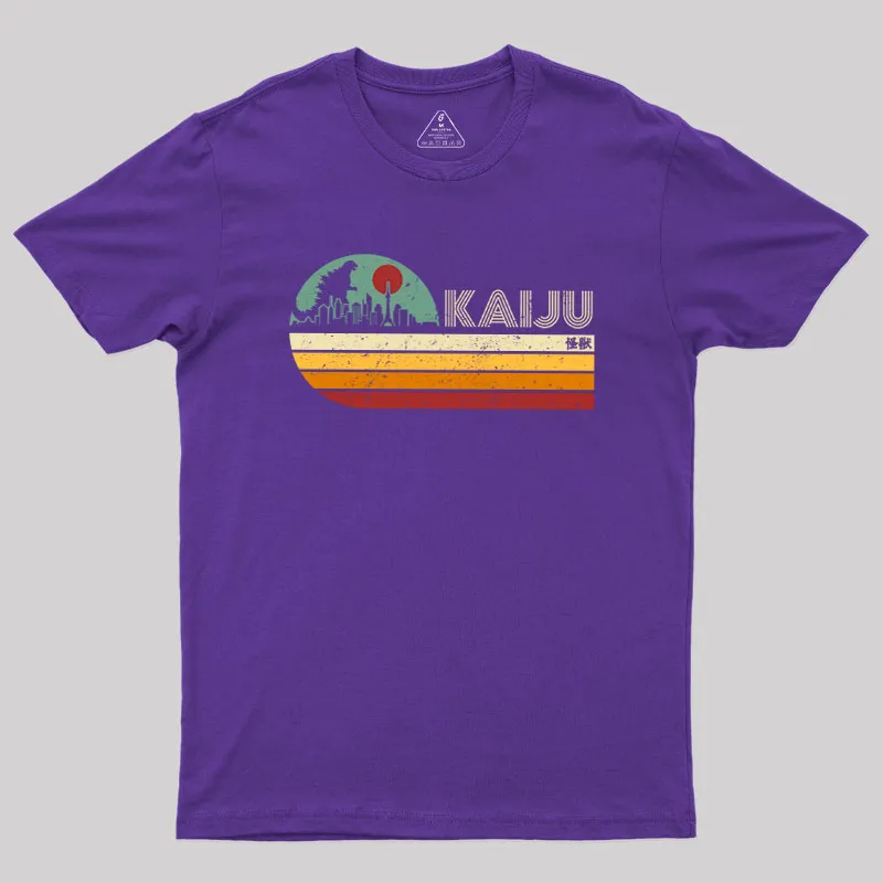 Kaiju Vintage Geek T-Shirt - Image 5