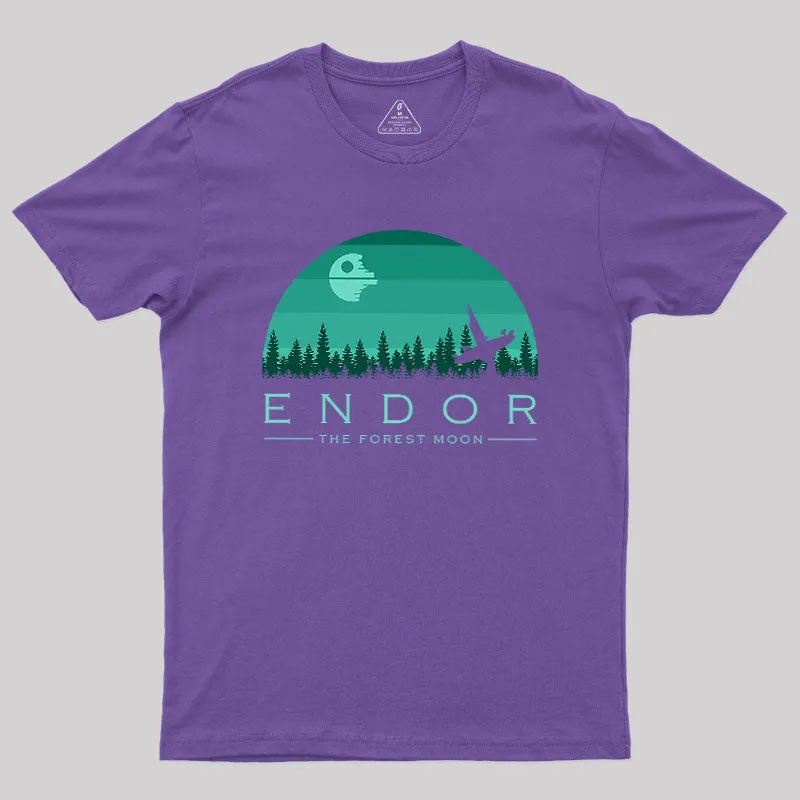 Endor-The Moon Of Legends Geek T-Shirt - Image 5
