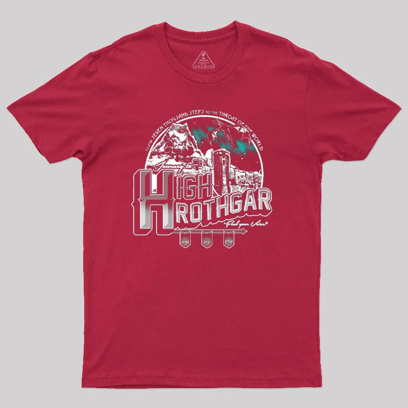 Journey to High Hrothgar T-Shirt - Image 5