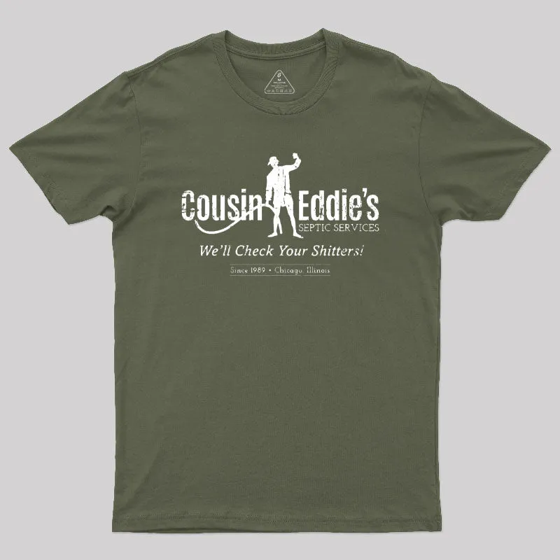 Cousin Eddie's Septic Services T-Shirt - Image 3