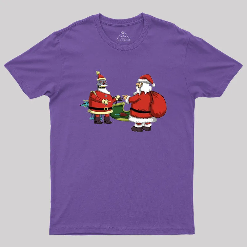 Santa Is That You Geek T-Shirt - Image 6