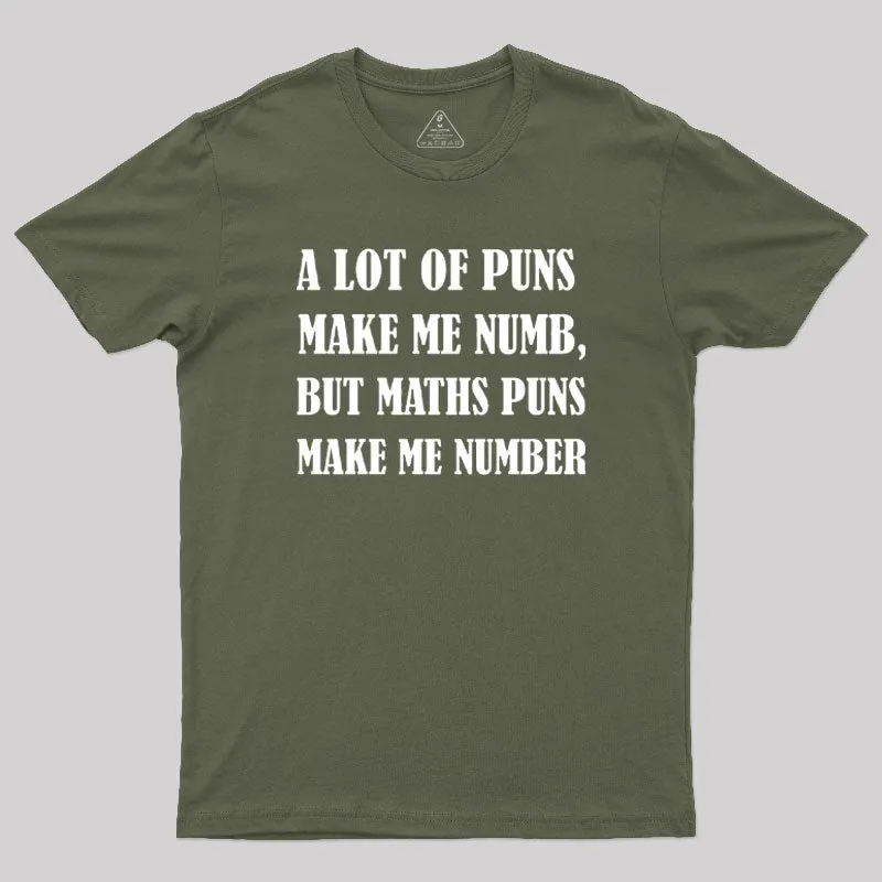 Math Puns T-Shirt - Image 3