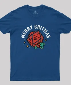 Polyhedral Dice Xmas T-Shirt