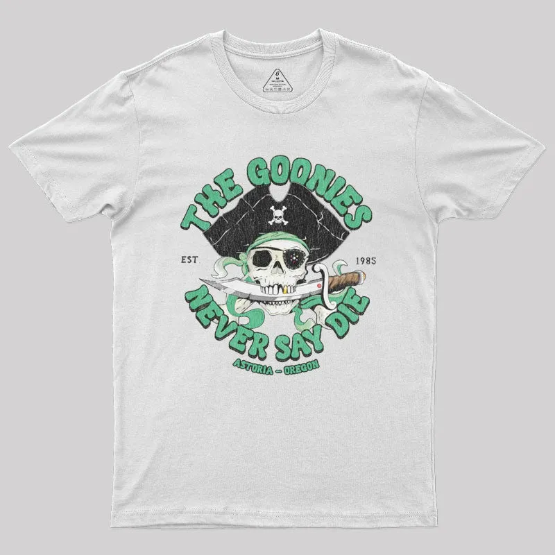 The Goonies - Never Say Die T-Shirt - Image 11