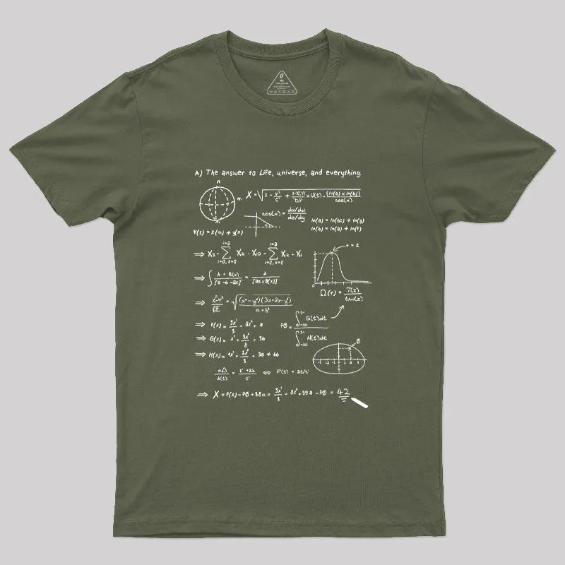 The Answer to Life T-Shirt - Image 5