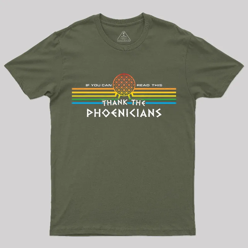 Thank the Phoenicians T-Shirt - Image 3