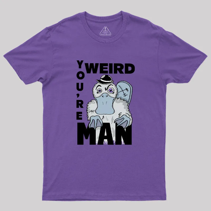 Weird Platypus Geek T-Shirt - Image 5