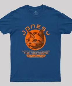 Alternative view of Surviving Nine Lives Aboard The Nostromo T-Shirt