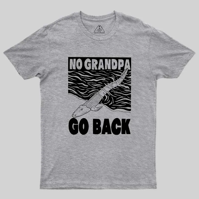 Grandpa Tiktaalik Geek T-Shirt - Image 5