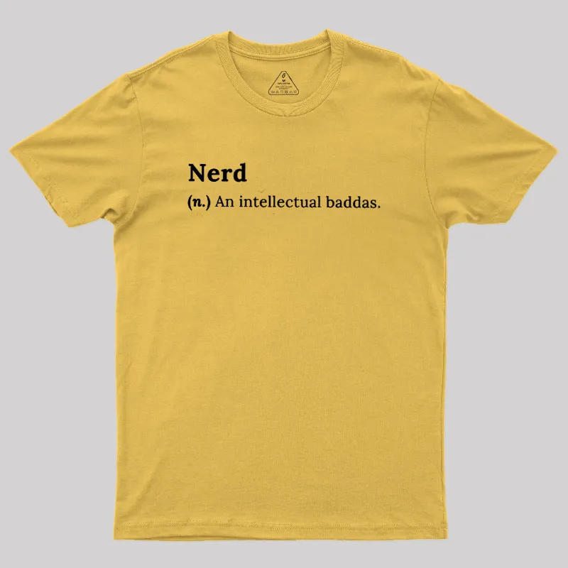 Nerd Definition Geek T-Shirt - Image 6