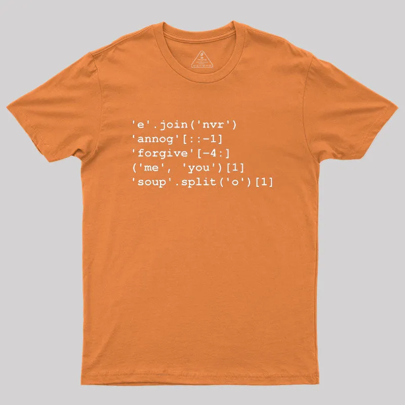 Rick Roll in Python Geek T-Shirt - Image 7