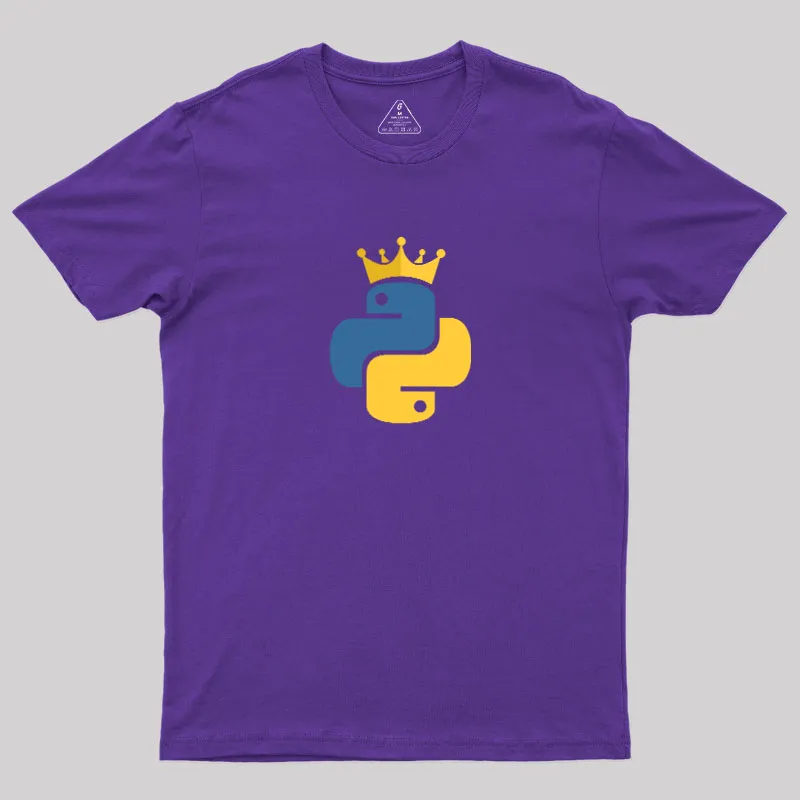 Python King Geek T-Shirt - Image 7