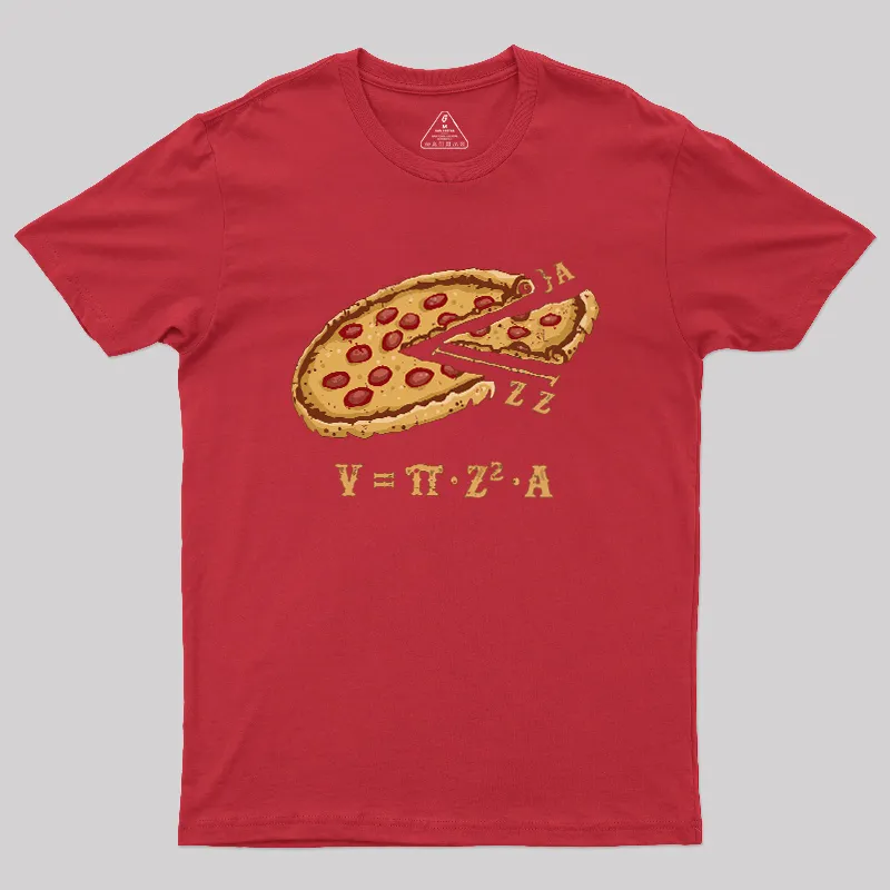 The Volume of Pizza Geek T-Shirt