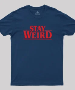 Alternative view of Strange Weird Geek T-Shirt